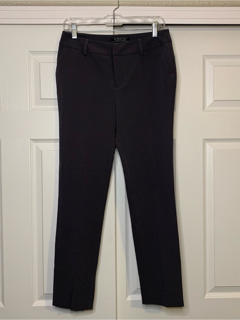 Woman's Gray Active USA Trouser Pants